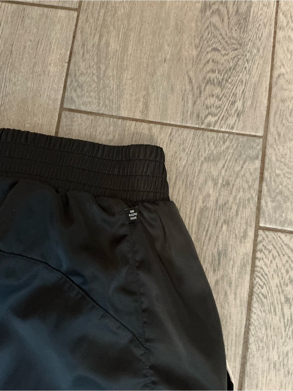 Adidas Black Multicolor Patchwork Track Pants #C09 - Picture 7 of 8